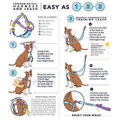 Sharky Party Freedom No-Pull Dog Harness – EarthStyle