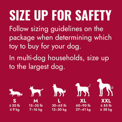 ® Classic Stuffed Dog Chew Toy, XL