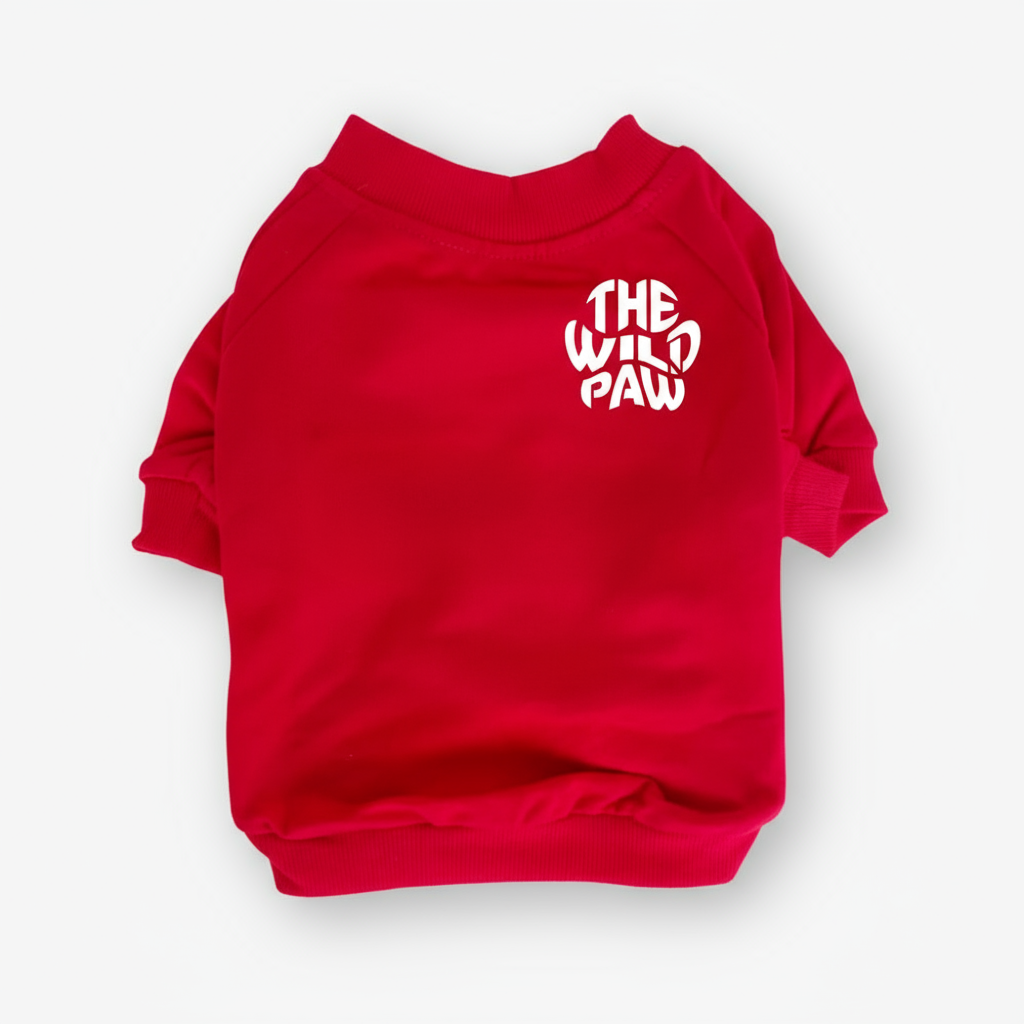 Arctic Dog Sweatshirt – Red
