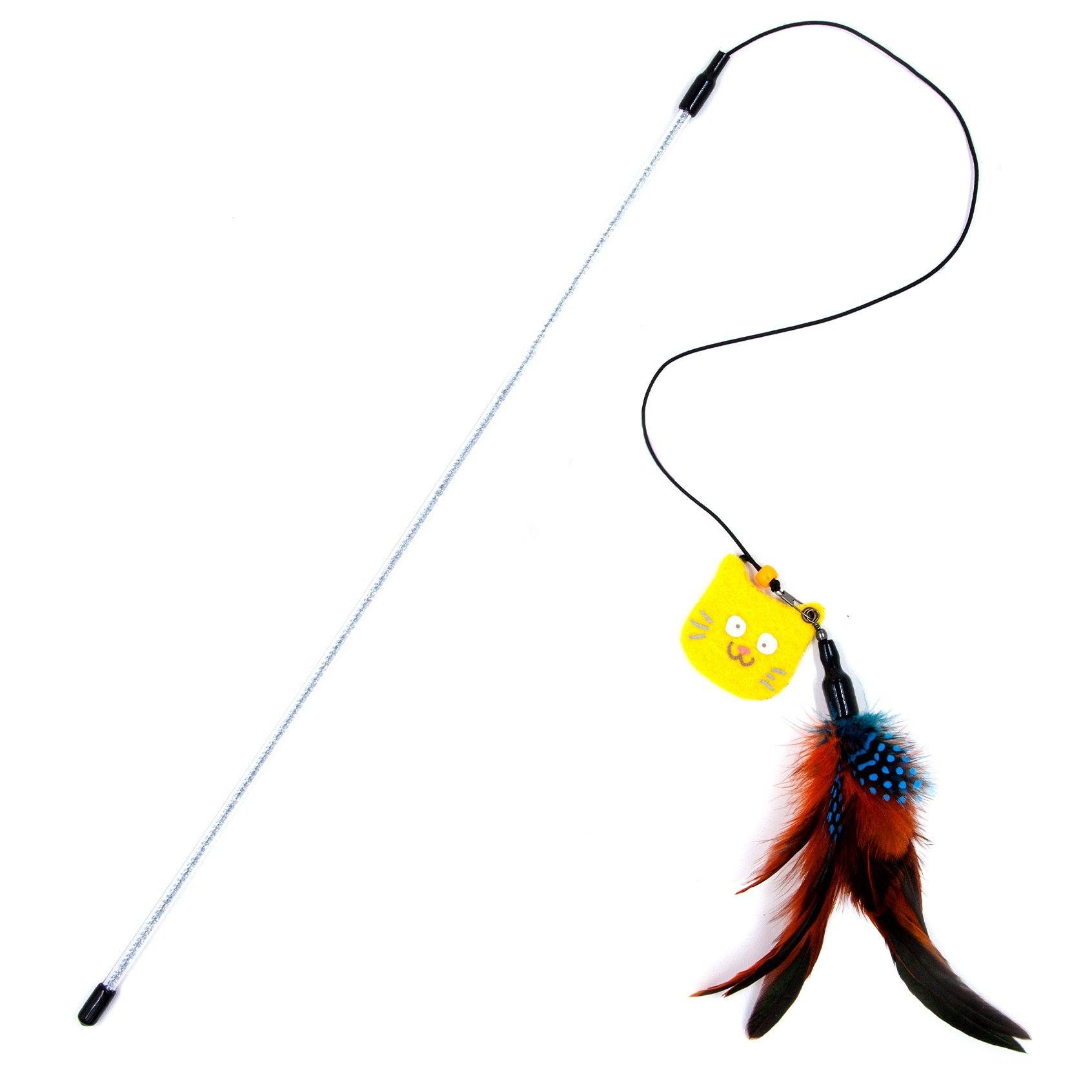 Touchcat Fox-Tail Designer Wand Cat Teaser