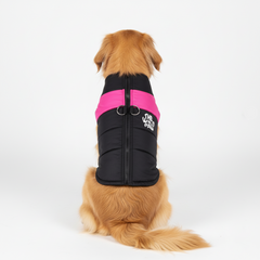 Wilderness Shield Dog Vest – Black/Pink
